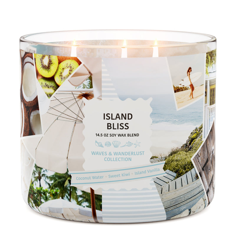 Island Bliss 3-Wick Candle Select 7-0617