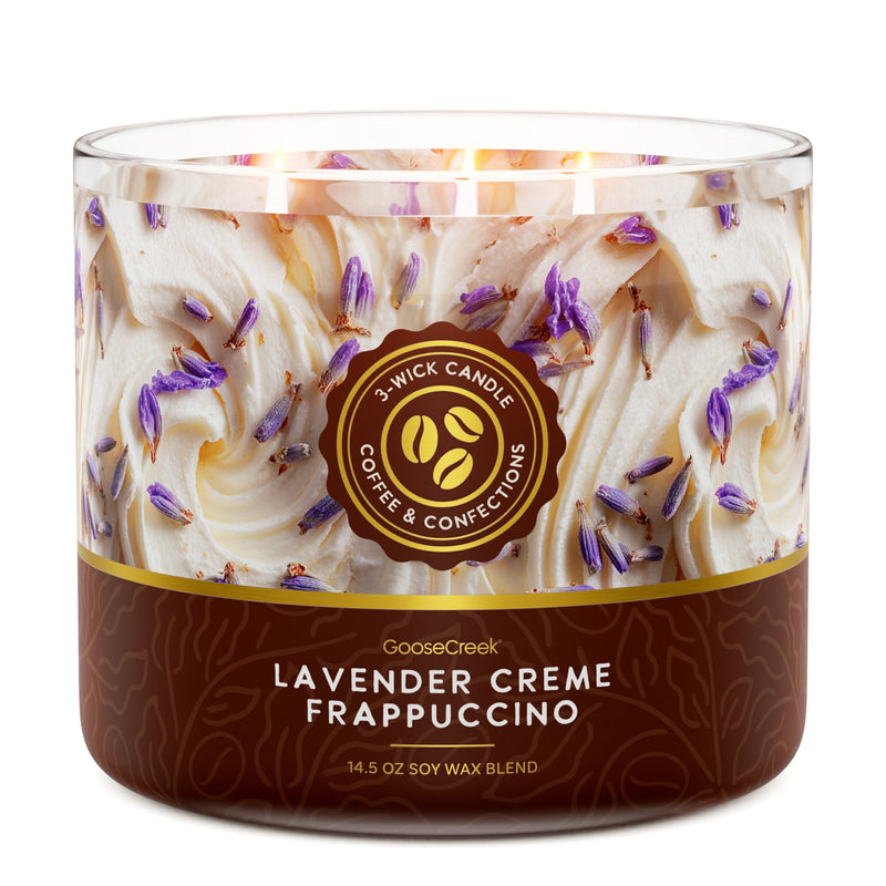 Lavender Creme Frappuccino 3-Wick Candle Series 7-0276