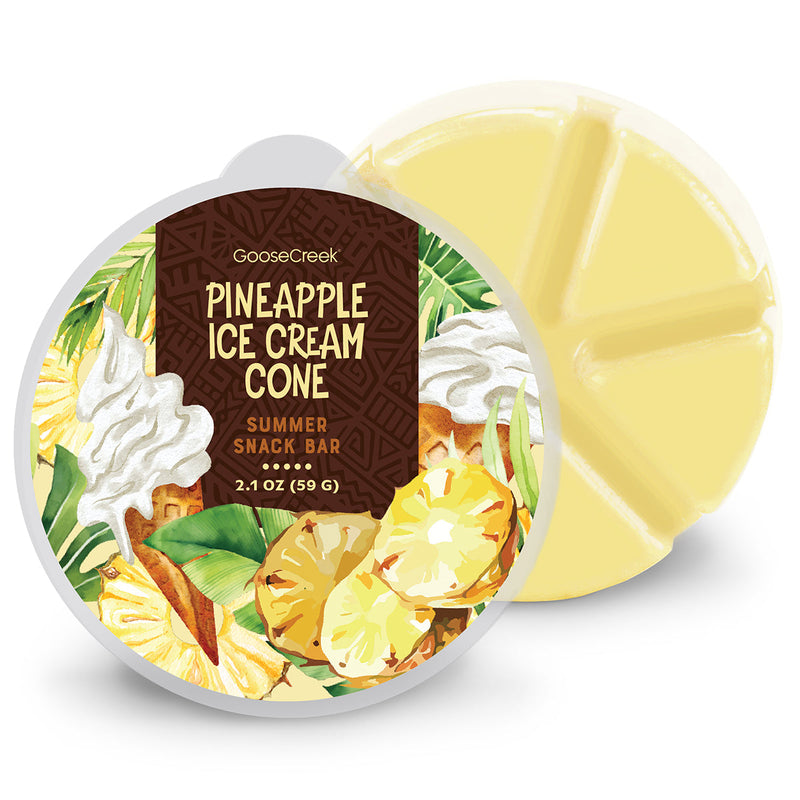 Pineapple Ice Cream Cone Wax Melt Select 7-0637
